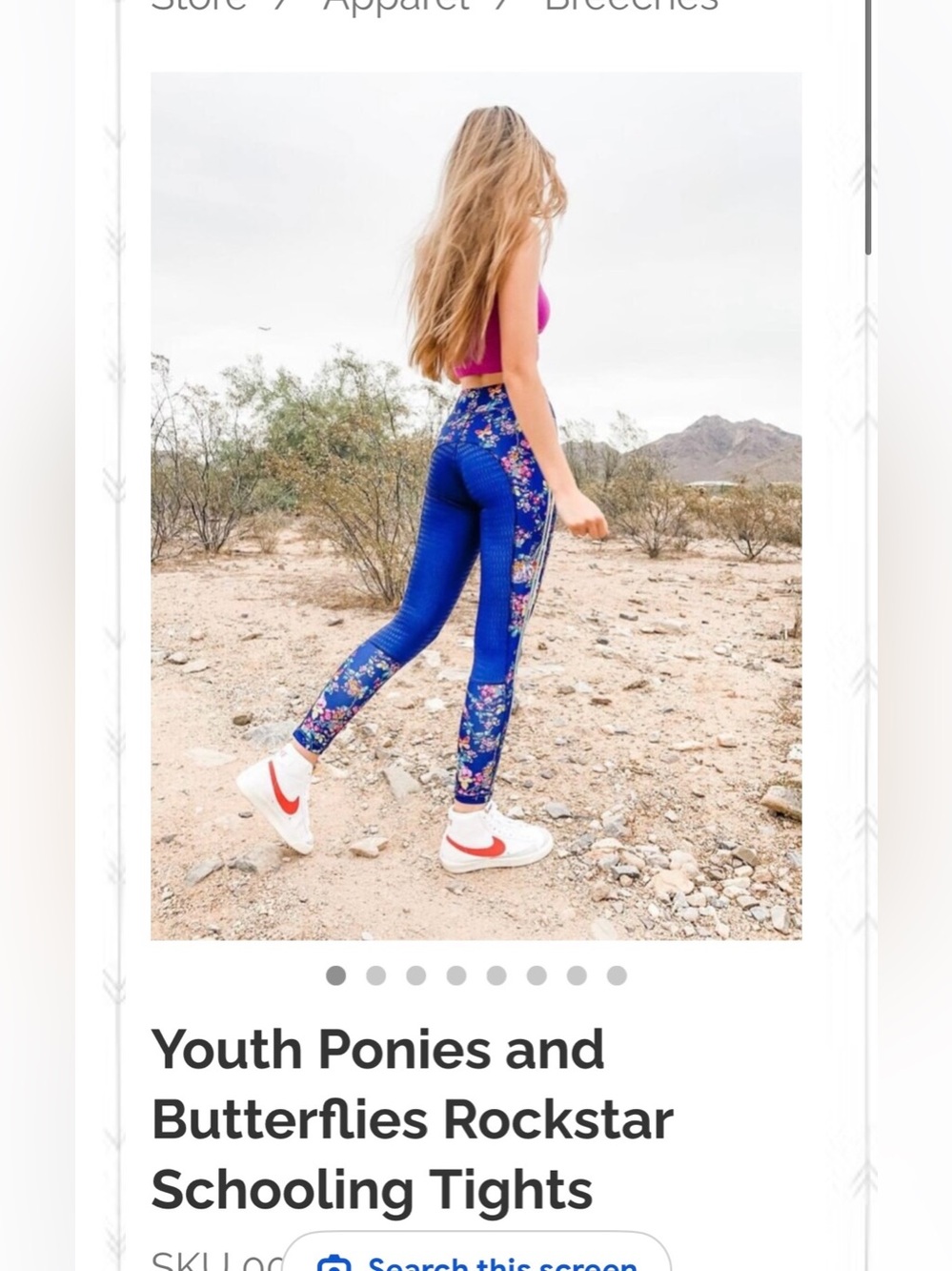 Pony Macaroni Riding Tights